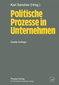 bokomslag Politische Prozesse in Unternehmen