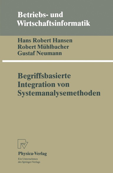bokomslag Begriffsbasierte Integration von Systemanalysemethoden