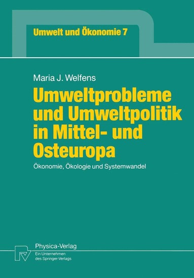 bokomslag Umweltprobleme und Umweltpolitik in Mittel- und Osteuropa