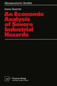 bokomslag An Economic Analysis of Severe Industrial Hazards