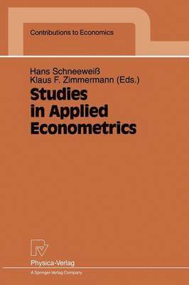 bokomslag Studies in Applied Econometrics