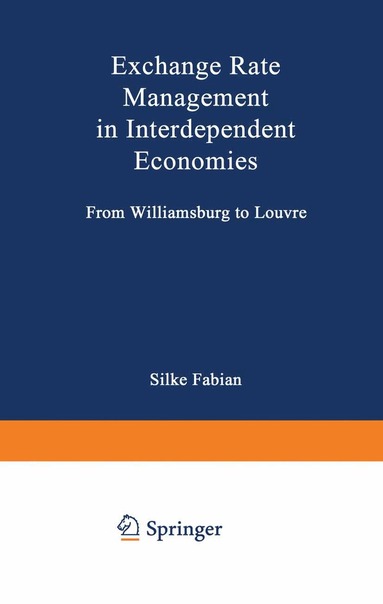 Silke Fabian - Exchange Rate Management in Interdependent Economies, Häftad
