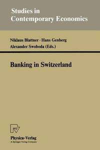 bokomslag Banking in Switzerland