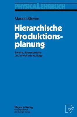 bokomslag Hierarchische Produktionsplanung