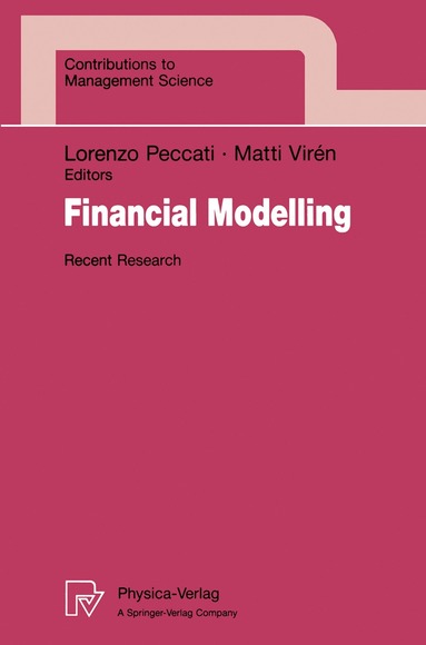 Lorenzo Peccati, Matti Viren - Financial Modelling, Häftad