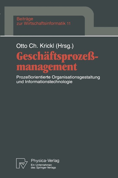 Otto C. Krickl - Geschäftsprozeßmanagement, Häftad