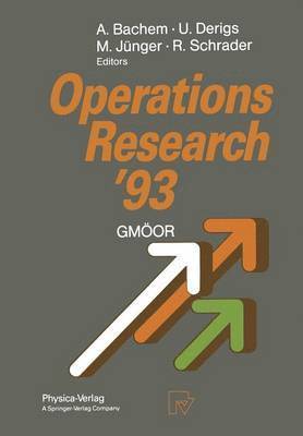 Operations Research '93 1