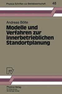 bokomslag Modelle und Verfahren zur innerbetrieblichen Standortplanung