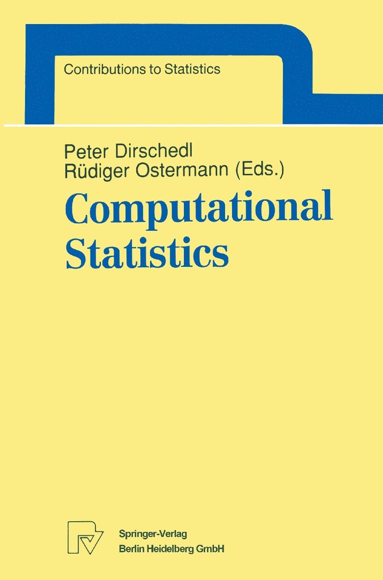 Peter Dirschedl, Rüdiger Ostermann - Computational Statistics, Häftad