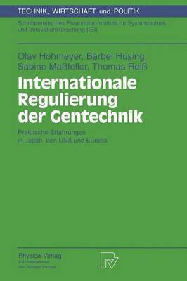 bokomslag Internationale Regulierung der Gentechnik