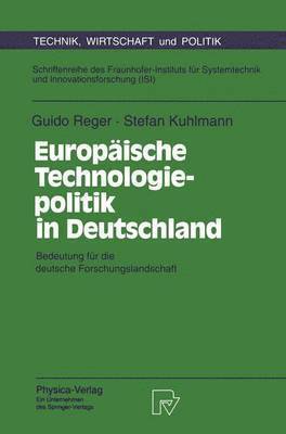 Europische Technologiepolitik in Deutschland 1