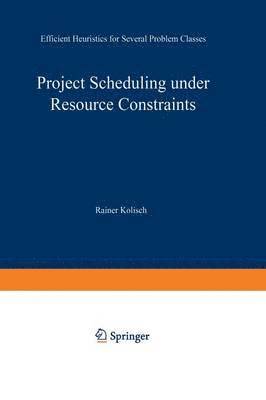 Project Scheduling under Resource Constraints