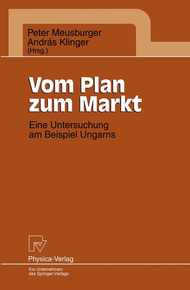 Peter Meusburger, Andras Klinger - Vom Plan zum Markt, Häftad