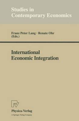 bokomslag International Economic Integration
