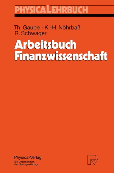 bokomslag Arbeitsbuch Finanzwissenschaft