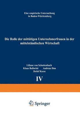 bokomslag Die Rolle der mitttigen Unternehmerfrauen in der mittelstndischen Wirtschaft