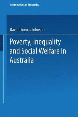 Poverty, Inequality and Social Welfare in Australia 1