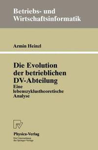 bokomslag Die Evolution der betrieblichen DV-Abteilung