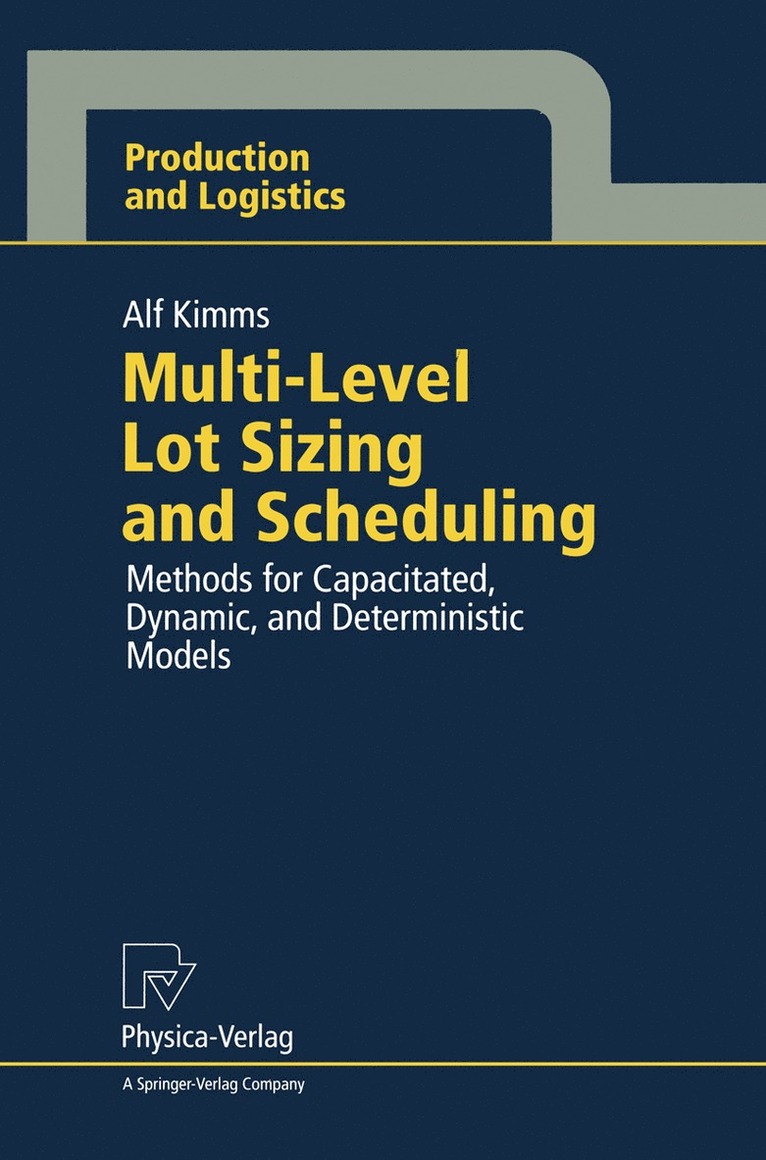 Multi-Level Lot Sizing and Scheduling 1