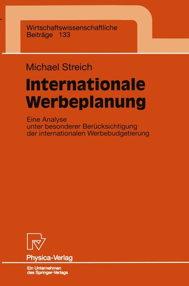 bokomslag Internationale Werbeplanung