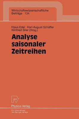 bokomslag Analyse saisonaler Zeitreihen