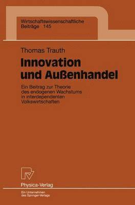 bokomslag Innovation und Außenhandel