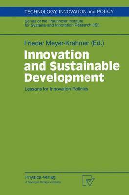 Frieder Meyer-Krahmer - Innovation and Sustainable Development, Häftad