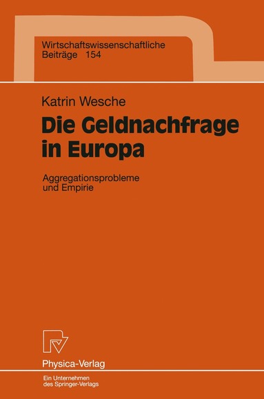 bokomslag Die Geldnachfrage in Europa