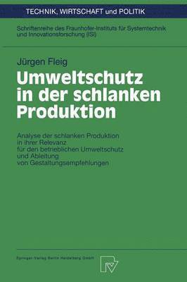 bokomslag Umweltschutz in der schlanken Produktion