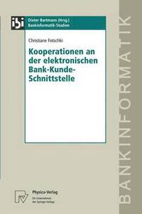 bokomslag Kooperationen an der elektronischen Bank-Kunde-Schnittstelle