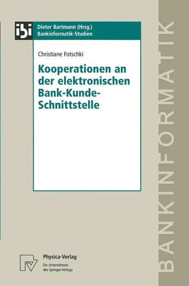 bokomslag Kooperationen an der elektronischen Bank-Kunde-Schnittstelle