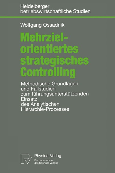 bokomslag Mehrzielorientiertes strategisches Controlling