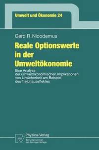 bokomslag Reale Optionswerte in der Umweltkonomie