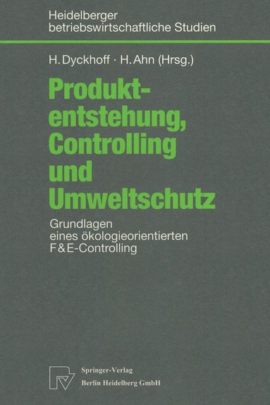 bokomslag Produktentstehung, Controlling und Umweltschutz