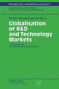 bokomslag Globalisation of R&D and Technology Markets