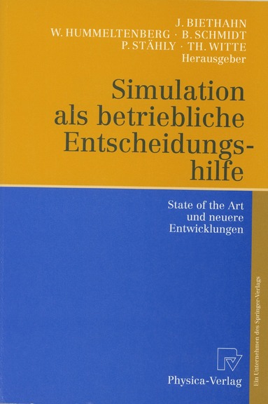 bokomslag Simulation als betriebliche Entscheidungshilfe