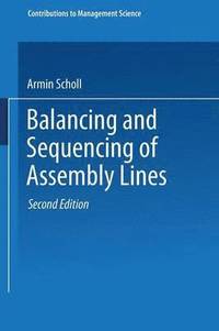 bokomslag Balancing and Sequencing of Assembly Lines
