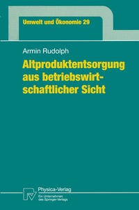 bokomslag Altproduktentsorgung aus betriebswirtschaftlicher Sicht