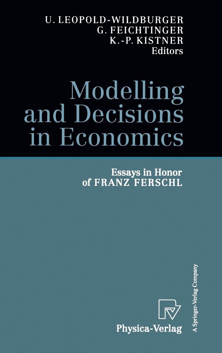 Modelling and Decisions in Economics 1