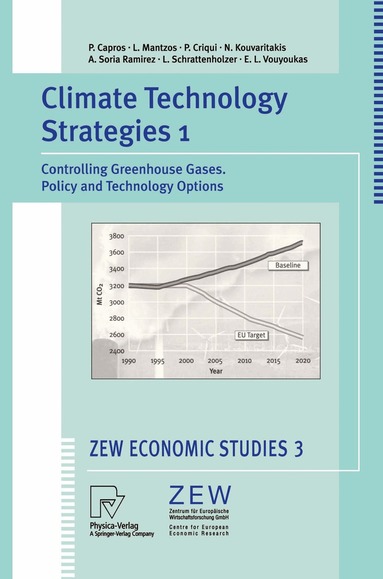 Pantelis Capros, Leonidas Mantzos, Patrick Criqui, Nikolaos Kouvaritakis, Antonio Soria Ramirez, Leo Schrattenholzer, E.Lakis Vouyoukas - Climate Technology Strategies 1, Häftad