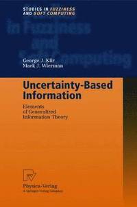 bokomslag Uncertainty-Based Information