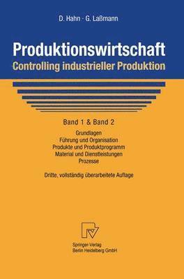 bokomslag Produktionswirtschaft - Controlling industrieller Produktion