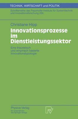 bokomslag Innovationsprozesse im Dienstleistungssektor