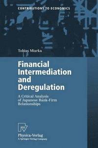 bokomslag Financial Intermediation and Deregulation