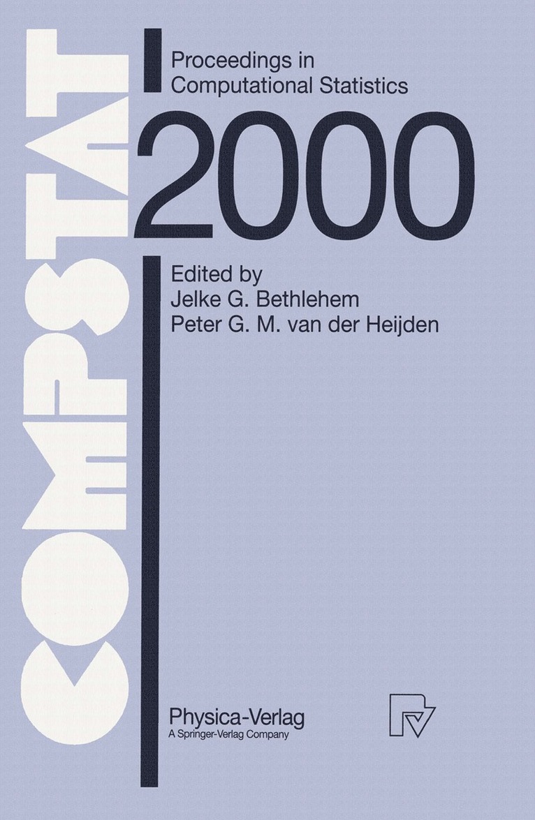 Jelke G. Bethlehem, Peter G.M. van der Heijden, Peter G. M. Van Der Heijden - COMPSTAT, Häftad