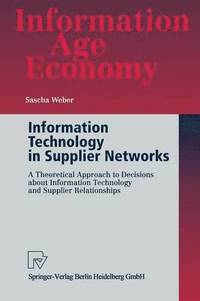 bokomslag Information Technology in Supplier Networks