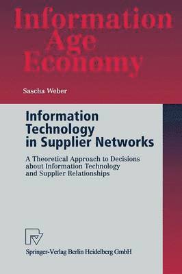 bokomslag Information Technology in Supplier Networks