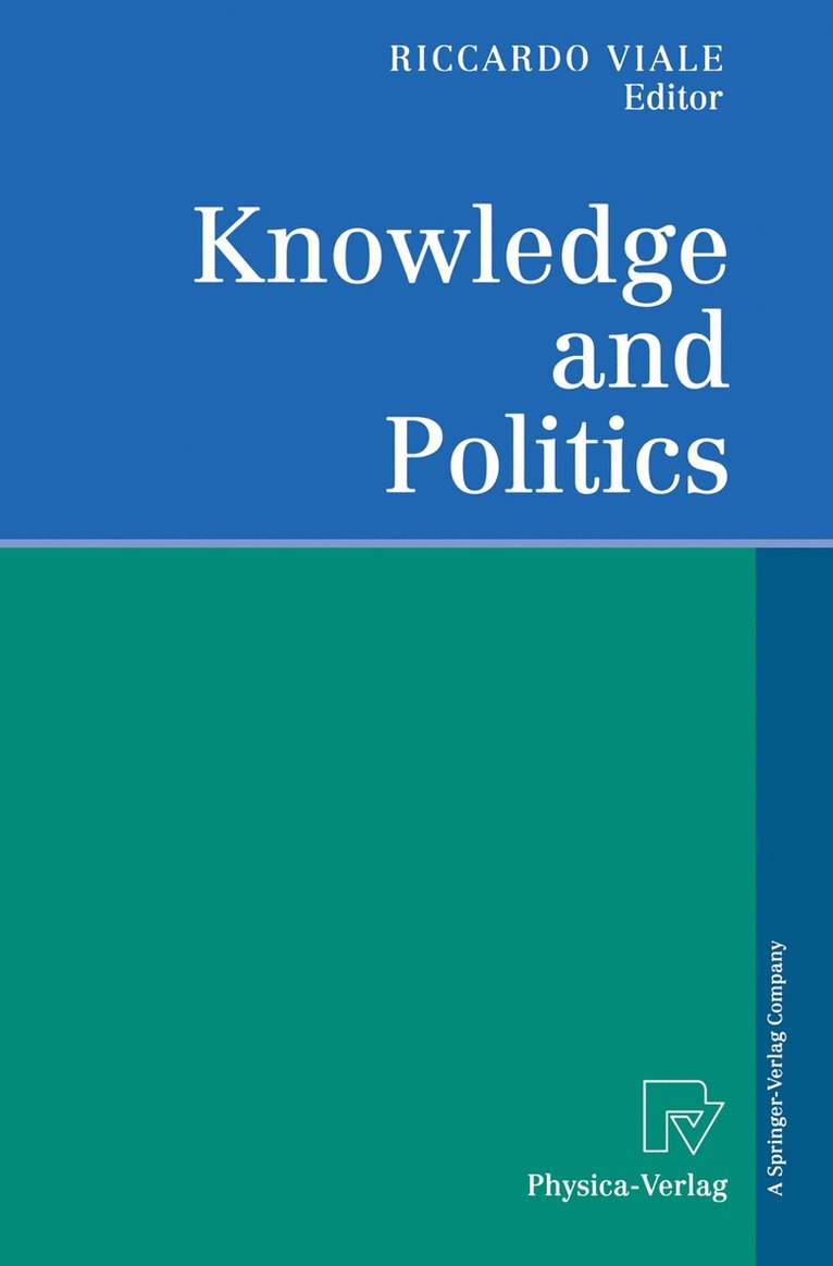 Riccardo Viale - Knowledge and Politics, Häftad