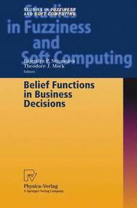 bokomslag Belief Functions in Business Decisions