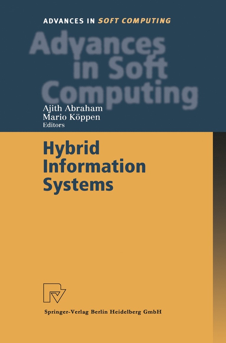 Ajith Abraham, Mario Köppen, Mario Koeppen - Hybrid Information Systems, Häftad